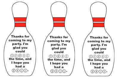 East Coast Mommy: Bowling Party Favours... with free printable tags Bowling Party Favor Tags Free Printable, Bowling Birthday Party Favors, Bowling Crafts, Kids Bowling Party, Bowling Wedding, Bowling Party Themes, Bowling Pictures, Bowling Party Favors, Kids Bowling