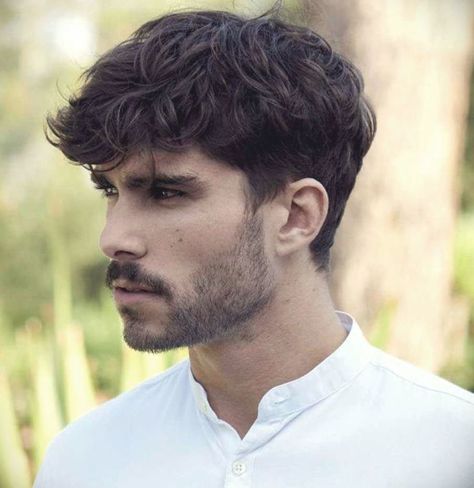 Mens Haircuts Medium, Mens Haircuts Short Hair, Men Haircut Curly Hair, Mens Hairstyles Medium, Mens Hairstyles Thick Hair, Wavy Hair Men, Faded Hair, Men Haircut Styles, Mens Haircuts Fade