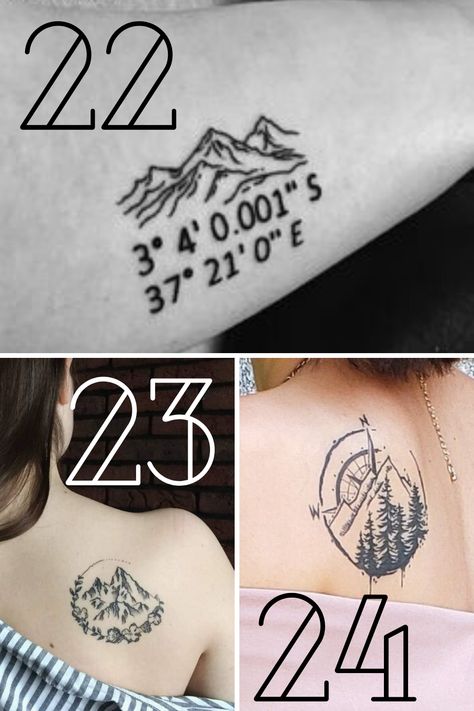 51 Mountain Tattoo Ideas That Are As Good As Fresh Air - Tattoo Glee Pikes Peak Tattoo, Colorado Tattoo Ideas For Women, Peak Tattoo, Small And Simple Tattoos, Mountain Tattoo Ideas, Alaska Tattoo, Moutain Tattoos, Small Mountain Tattoo, Lost Tattoo