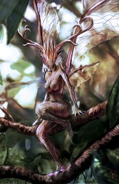 Fairy Pictures, Digital Art Gallery, Idee Cosplay, Mythological Creatures, Mystical Creatures, Forest Fairy, High Fantasy, Arte Fantasy, Fairy Art