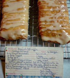 Scandinavian Sweets, Kringle Pastry, Kringle Recipe, Danish Kringle, Vinegar Chips, Danish Recipes, Scandinavian Recipes, Norwegian Food, Danish Pastry