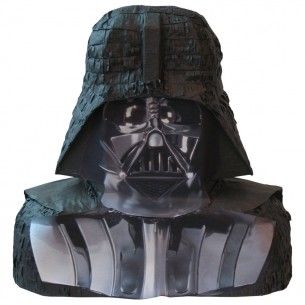 Star Wars Darth Vader Pull Pinata - Star Wars - Party Themes A-Z - Kids' Party Darth Vader Pinata, Star Wars Pinata, Darth Vader Party, Star Wars Party Favors, Star Wars Sith Lords, Disfraz Star Wars, Camouflage Party, Star Pinata, Darth Vader Star Wars