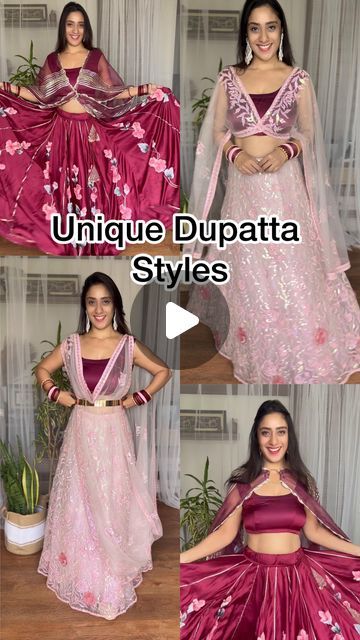 Meghna Singh 🧿 on Instagram: "Save this 📌taaki  baad me sochna na pade.. 😁

Unique Dupatta Styles for Festive Season..

So here is  one reel of all the episodes covered on Dupatta Drapes . 📌Save and choose the drape which you found most interesting for this Festive Season . 

Dupatta Drapes , Navratri , Garba Outfit, Dandiya Outfit , Chanya Choli, Navratri Outfit 

#navratri #navratrioutfit #chanyacholi #garbaoutfit #festivedrapes #festivedrapesandlooks #dupattastyling" Unique Dupatta Draping Styles, Choli Dupatta Style, Dandiya Outfit, Dupatta Draping Styles, Dupatta Styling, Choli Navratri, Dupatta Draping, Garba Outfit, Navratri Garba