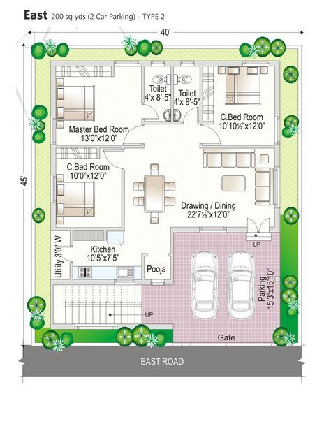 3bhk House Plan East Facing, East Facing House Plan Vastu 3bhk 30*50, 30 45 House Plans India East Facing, 40×45 House Plan, 40x50 House Plans Layout East Facing, 3bhk House Plan India Vastu East Facing, North Facing House Plans India Vastu, 3bhk House Plan India, East Facing 3bhk House Plan