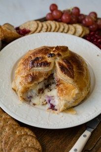 Baked Brie En Croute, Brie Baked, Wright Family, Brie En Croute, Brie Puff Pastry, Goat Cheese Crostini, Puff Pastry Dough, Baked Brie, Family Table