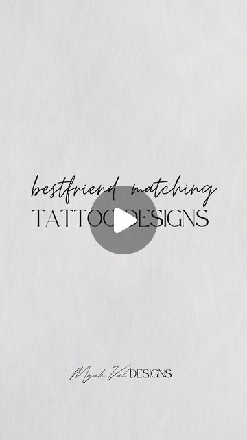 myah | tattoo apprentice on Instagram: "tag your bestie 🫶🏻
.
.
#tattoo #tattoodesigns #customtattoo #tattooinspo #tattooinspiration #tattooideas" Work Bestie Tattoo, Cute Bestie Tattoos, Matching Bestie Tattoos, Besties Tattoos, Best Friend Tattoos Meaningful, Tattoo Designer, Bestie Tattoo, Work Bestie, Friendship Tattoos