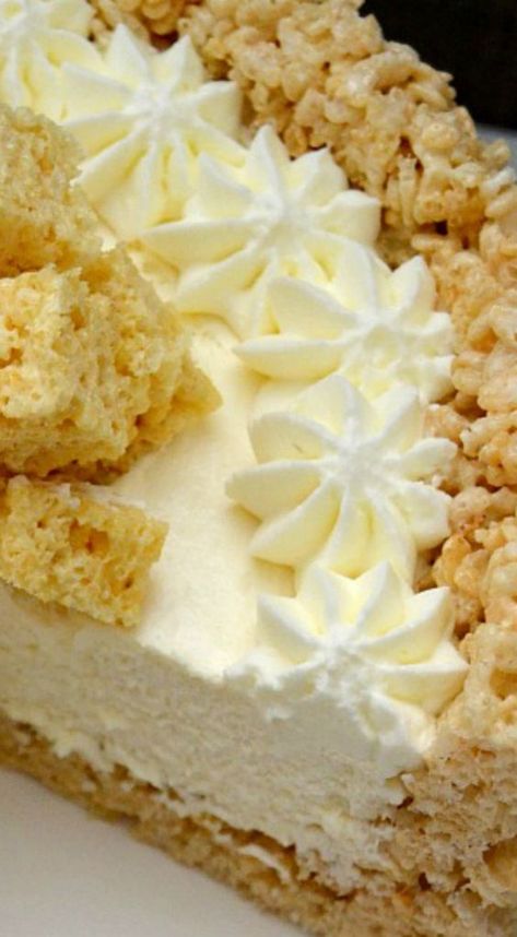 Cheesecake Oreo, Krispie Treats Recipe, Krispy Treats, Cereal Treats, Rice Krispy, Bake Cheesecake, Gateaux Cake, Rice Crispy Treats, Hidden Pictures