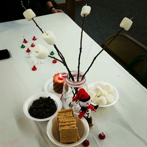 Smores centerpiece!! Smores Centerpiece Ideas, Smores Centerpiece, Centerpiece Ideas, Welcome To The Party, Happy Camper, Happy Campers, Chocolate Fondue, Baby Boy Shower, Table Centerpieces