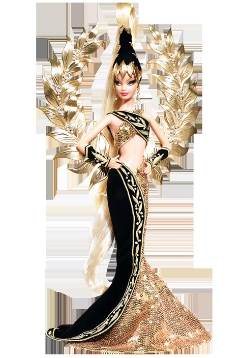 Bob Mackie's Golden Legacy 2009 Bob Mackie Barbie, Barbie Collector Dolls, I Love Barbie, I'm A Barbie Girl, Im A Barbie Girl, Barbie Barbie, Beautiful Barbie Dolls, Barbie Vintage, Bob Mackie