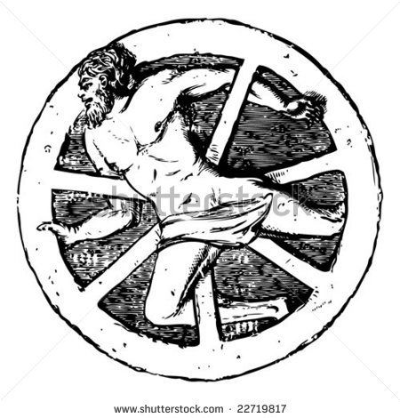 Vintage drawing of ancient execution. breaking on the wheel.vector by antoninaart, via ShutterStock Breaking Wheel, Torture Methods, Wheel Tattoo, Woodcut Tattoo, Flash Ideas, Dark Horror, Telling The Truth, Scary Tattoos, Medieval Ages