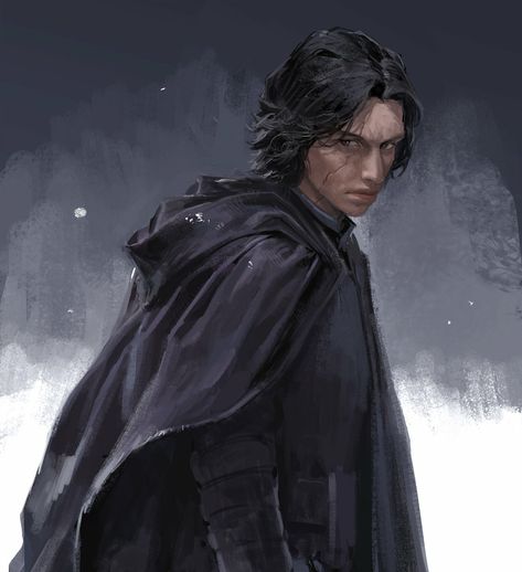 Kylo Ren Art, Male Artworks, Kylo Ren And Rey, Asoiaf Art, Star Wars Concept Art, Star Wars Artwork, Star Wars Fan Art, Star Wars Pictures, Adam Driver