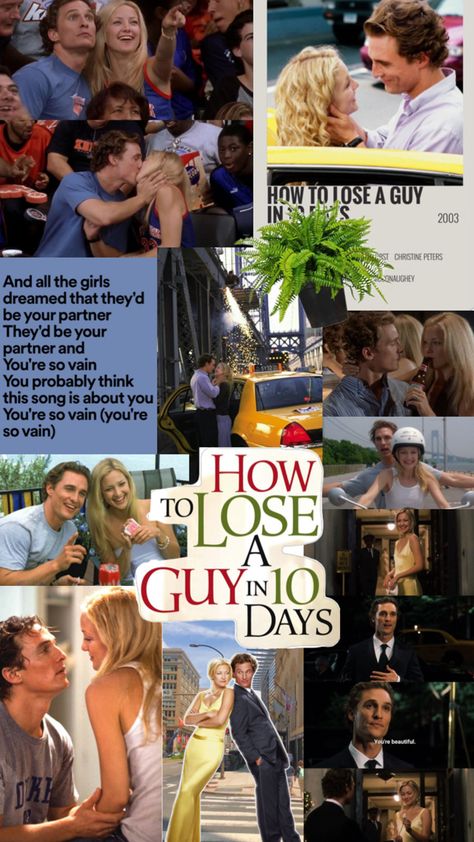 #2000s #romcom #movie #romance 2000s Romcom, Movie Romance, You're Beautiful, Romance Movies, 10 Days, Romance, Songs, 10 Things