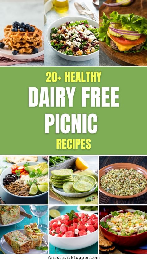 Enjoy a stress-free picnic with these 21 delicious recipes that are not only healthy but also gluten free and dairy free. Elevate your outdoor dining experience with these flavorful options. Dairy Free Picnic Food Ideas, Dairy Free Picnic Food, Coronation Chicken Salad, California Salad, Easy Picnic Food, Nut Free Recipes, Gluten Free Egg Free, Sweet Watermelon, Homemade Gluten Free