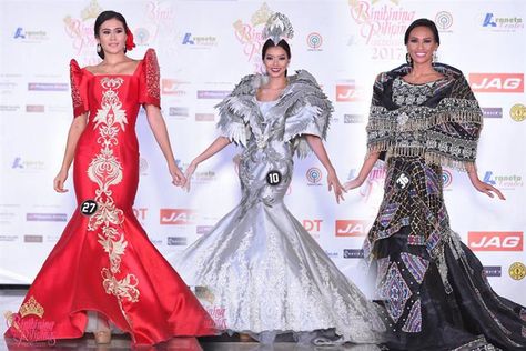 Bb Pilipinas 2017 National Costume Competition Filipino Dresses, Philippines Dress, Filipiniana Gown, Binibining Pilipinas, Philippine Fashion, Appalachian History, Victorian Vases, Filipino Clothing, Miss Pageant