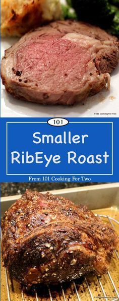 Prime Rib For Two, Small Prime Rib Roast Oven, Ribeye Roast Recipes Boneless, Small Prime Rib Roast Recipe, Rib Eye Roast Recipe, Small Roast, Boneless Prime Rib Roast, Ribs Recipe Oven, Prime Rib Roast Recipe