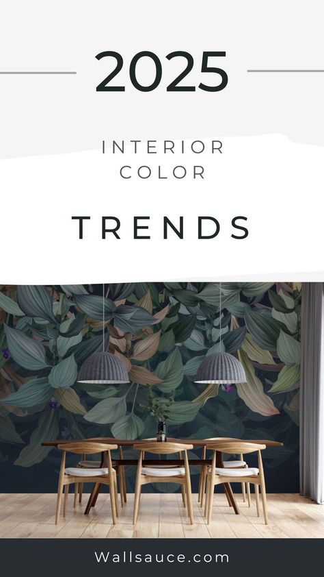 Ready to learn which colors will be on-trend in 2025? 👀 2025 Colors Trend, Color Of 2025, Latest Interior Design Trends 2024, 2025 Trends Interiors, Interior Colour Trends 2024, Color Trends 2024/2025, Design Trends 2024-2025, 2025 Wall Color Trends, Colour Trends 2025