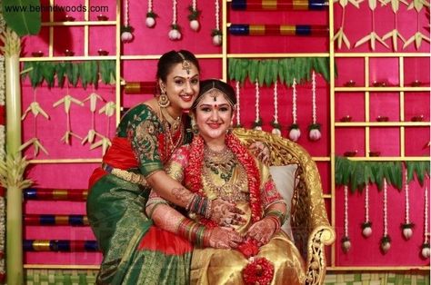 Actress Sridevi baby shower South Indian Baby Shower Function, Actress Sridevi, Cob House Plans, Indian Baby Shower Decorations, Bangle Ceremony, Indian Baby Showers, Simple Stage Decorations, Blouse Designs High Neck, Indian Baby