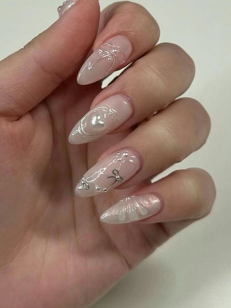 Pink Nails, Nail Polish, Nail Art, Nails, Pink, White, Art, Nail Arts