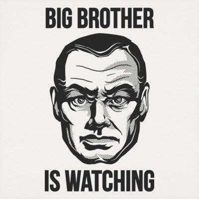 Big Brother 1984, Big Brother Is Watching, Winston Smith, 1984 Book, Dystopian Society, George Orwell 1984, New Shirt Design, George Orwell, Puff And Pass