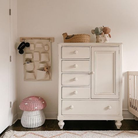 Girls Armoire, Nursery Armoire, Armoire Dresser, Nursery Toys, Old Dressers, Children Room, Big Girl Rooms, Instagram Life, Occupational Therapy