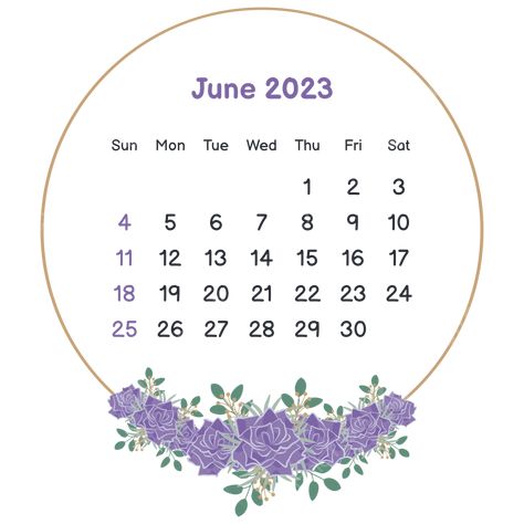 Circle Flower Frame, May Calendar Printable, June Calendar Printable, March Calendar, Calendar Png, Printable Circles, Calendar Design Template, Calendar Background, July Calendar