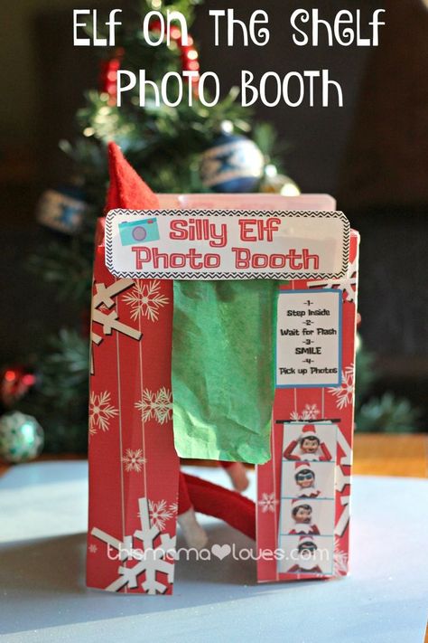 Elf on the Shelf Photo Booth- Printable Elf fun! ElfontheShelf Popinkins ElfMagic Elf On The Shelf Idea, Photo Shelf, Printable Props, Awesome Elf On The Shelf Ideas, Elf Magic, The Elf On The Shelf, Xmas Elf, Elf Antics, Elf Fun