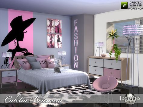 Clutter Decor, Sims 4 Cc Furniture Living Rooms, Teen Bedroom Sets, Cluttered Bedroom, Sims 4 Beds, Resource Furniture, Sims 4 Bedroom, Sims 4 Clutter, The Sims 4 Packs