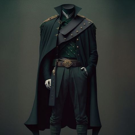 Fantasy Male Attire, Dark Fantasy Fashion Male, Fancy Pirate Outfit Men, Fantasy Mens Outfits, Fae Outfit Male, Fantasy Mens Clothes, Fantasy Suits Male, Fantasy Suit, Male Fantasy Clothing