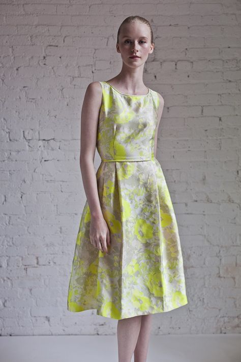 Barbara Tfank, Neon Fashion, Light Dress, Daytime Dresses, Column Dress, Fashion Week Runway, 2014 Fashion, Spring Summer Dress, Style Maxi Dress