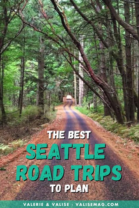 Pacific Coast Highway Road Trip, Sea To Sky Highway, Rv Trips, Pacific Northwest Travel, Washington State Travel, Visit Seattle, Road Trip Map, Washington Travel, Road Trip Routes