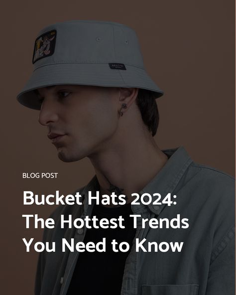 Get ahead of the fashion curve with the latest bucket hat trends for 2024! From bold prints to sustainable materials, we've got the scoop on the must-have styles for your wardrobe. Whether you're a streetwear enthusiast or a casual chic lover, there's a bucket hat for everyone. Hit the link in our bio to read more! 💻📲 #blogpost #streetwearguide #truckecaps #beanies #buckethat #bratotapparel Hat Trends, Headwear Fashion, United States Virgin Islands, Dr Congo, Bucket Cap, Trends For 2024, Saint Martin, Turks And Caicos, Bucket Hats