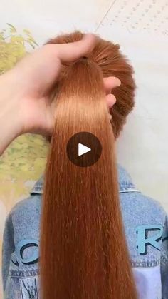 Hảir Style For Girl, Girls Hair Styles, Make A Hair Bow, Girly Hairstyles, Stunning Hairstyles, Cute Haircuts, Hair Due, Hairstyle Tutorial, Tutorial Video