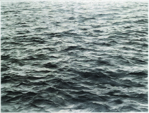 PLATE 4. Vija Celmins. Untitled (Big Sea #1), 1969. Graphite on acrylic ground on paper. 34 x 45 ¼ inches. Vija Celmins, Travel Fund, Big Sea, David Hockney, Graphite Drawings, Artist Profile, Museum Of Modern Art, Art Market, Visual Artist