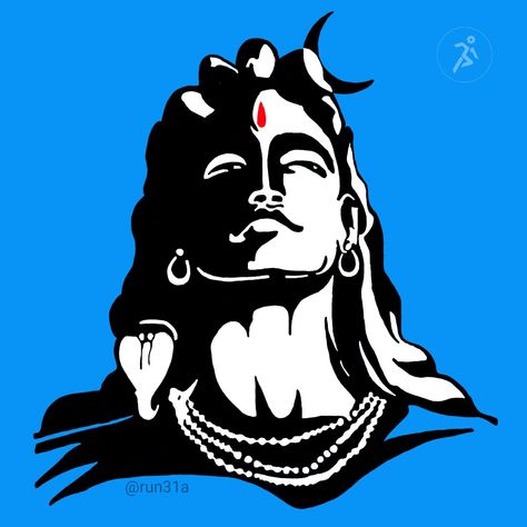 Adiyogi shiva Adhi Yogi Drawing, Adhi Yogi, Adiyogi Shiva, Drawing Tutorial Face, God Images, Mobile Photo Editing, Dragon Ball Art Goku, Cool Pencil Drawings, Mobile Photo