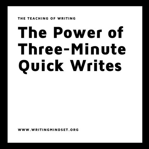 Teacher Advice, Prompt Writing, Stages Of Writing, Sentence Stems, Quick Writes, L Quotes, Morning Pages, Creative Writing Tips, Ela Teacher