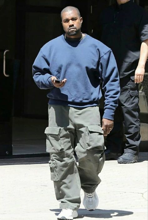 Sharon And Ozzy, Blue Yeezy, Yeezy Clothing, Ozzy And Sharon Osbourne, Yeezy Season 4, Ozzy And Sharon, Kanye West Outfits, Kanye Fashion, Kanye Yeezy