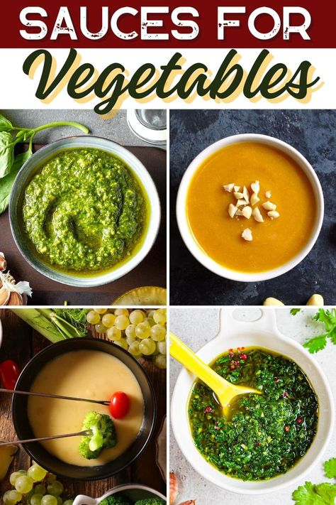 These tempting sauces for vegetables take them over the top. From garlic butter to pesto to honey mustard, you'll love them all. Garlic Butter Sauce For Vegetables, Mustard Thyme Sauce, Sauce For Steamed Vegetables, Butter Sauce For Vegetables, Sauces For Vegetables, Asian Bbq Sauce, Best Sauces, Sauce For Vegetables, Lemon Garlic Butter Sauce