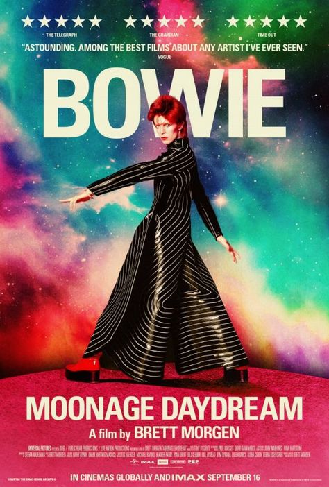 Moonage Daydream – The David Bowie documentary gets a new poster | Live for Films David Bowie Moonage Daydream, Moonage Daydream, Aladdin Sane, Space Oddity, Bryan Adams, Jeff Beck, Star David, Pretty Star, Ziggy Stardust