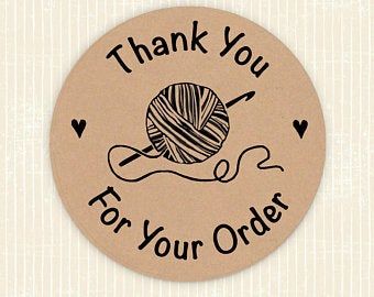 Thank you for your purchase | Etsy Sticker Thank You Design, Kartu Ucapan Terimakasih Online Shop, Thanks For Your Order Stickers, Thank You For Your Order Sticker Design, Best Logo Maker, Thank You Stickers Square, Small Business Gifts, Thank You Labels, Small Business Packaging Ideas