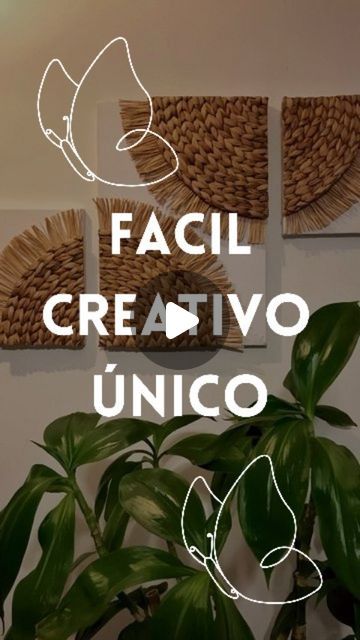 ᴘʀᴏʏᴇᴄᴛᴏ ᴅɪʏ on Instagram: "Proyecto DIY • ¡Transforma tu espacio con este sencillo y creativo DIY para decorar tus paredes! 🌿✨ Descubre cómo dar vida a cualquier muro con materiales simples y pasos fáciles de seguir.  Siguenos, dale me gusta y comenta 💭  #ProyectoDIY #diy #yute #decoracion #murocreativo" Ideas Para Decorar Paredes, April 21, On Instagram