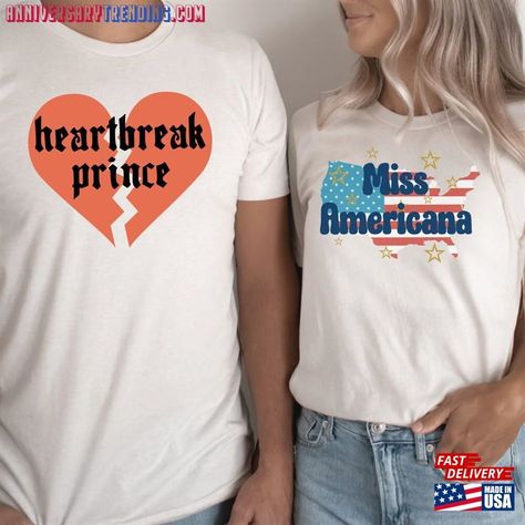 Taylorswift Couple Outfit Miss Americana And The Heartbreak Prince Taylor Swift Costume Matching Eras Tour Swiftie Merch Unisex Classic Check more at https://anniversarytrending.com/product/taylorswift-couple-outfit-miss-americana-and-the-heartbreak-prince-taylor-swift-costume-matching-eras-tour-swiftie-merch-unisex-classic/ Miss Americana And The Heartbreak, Taylor Swift Costume, Swiftie Merch, Miss Americana, Taylor Swift Tour Outfits, Matching Costumes, Swift Tour, Tour Outfits, Taylor Swift Concert