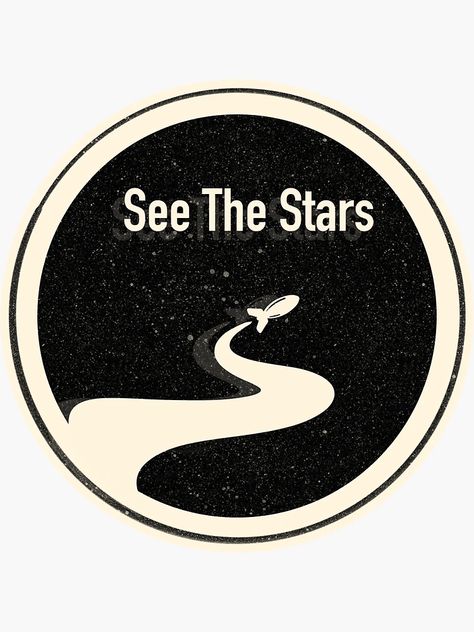 "See The Stars Space Interstellar Travel" Sticker for Sale by Skull Fern | Redbubble Space Interstellar, Interstellar Travel, Space Posters, Stars Space, 2024 Design, Space Poster, Travel Stickers, Space Stars, Interstellar