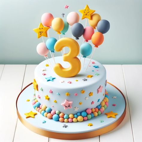 3rd Birthday Cake Ideas Make Your Child’s Special Day Unforgettable (2) Birthday Cake Three Year Old, 3 Yr Birthday Cake, Simple 3rd Birthday Cake, 3 Year Twin Birthday, Cake Ideas For 3 Year Boy, Birthday Cake For 3 Yrs Old Boy, Toddler Birthday Cake Ideas, Birthday Cake 3 Yrs Old, Children’s Birthday Cake