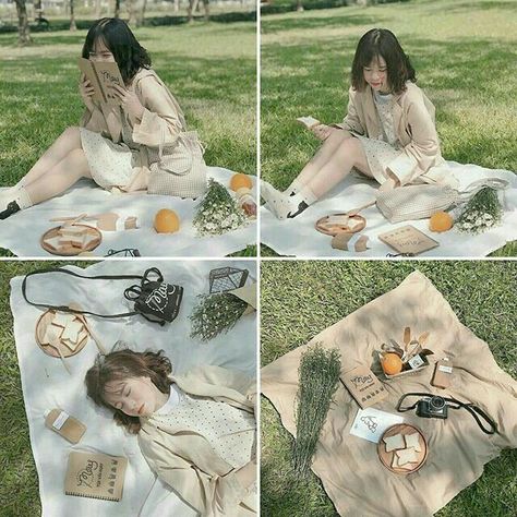 Picnic Photo Ideas, Picnic Photo Shoot, Picnic Pictures, Picnic Photography, Korean Photoshoot, Picnic Theme, Picnic Inspiration, Picnic Birthday, Art Photography Portrait