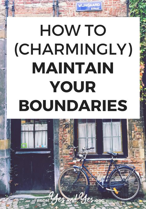 Do you want to maintain boundaries better? Not say 'yes' when you mean to say 'no'? We've all been there! This 4-word phrase will help you maintain your boundaries! What Are My Boundaries, What Are Some Healthy Boundaries, Maintaining Boundaries, People Pleaser Boundaries, How To Set Healthy Boundaries, Positive Living, Learning To Say No, Confidence Tips, Low Self Esteem