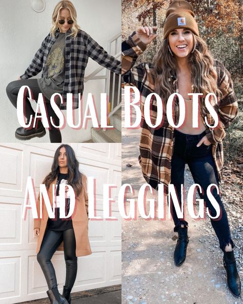 53 Shirts To Wear With Leggings And Boots This Fall - ljanestyle How To Style Chelsea Boots Women Casual, Leggings Boots Outfit Fall, Black Leggings Black Boots Outfit, Leggings With Chelsea Boots Outfit, Leggings And Black Boots Outfit, Leggings Boots Outfit Winter, Boots With Leggings How To Wear, Black Leggings Outfit 2023, Chelsea Boots And Leggings Outfit