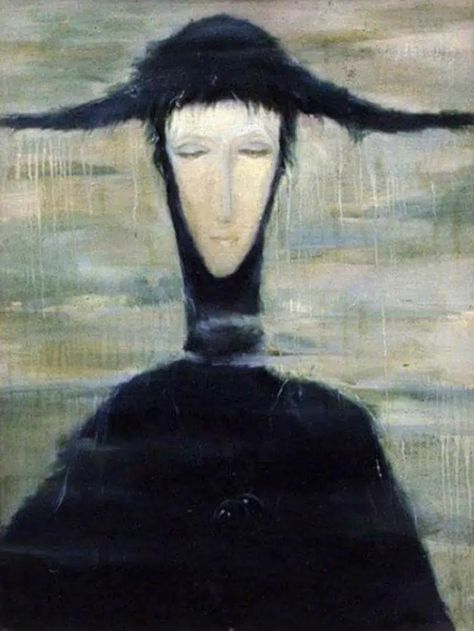 The Real Story Behind The Cursed "Woman Of The Rain" Painting - The Ghost In My Machine The Hands Resist Him, Paranormal Experience, Rain Painting, Ghost In The Machine, Most Haunted, Artist Paint, The Ghost, The Rain, Fairy Tales