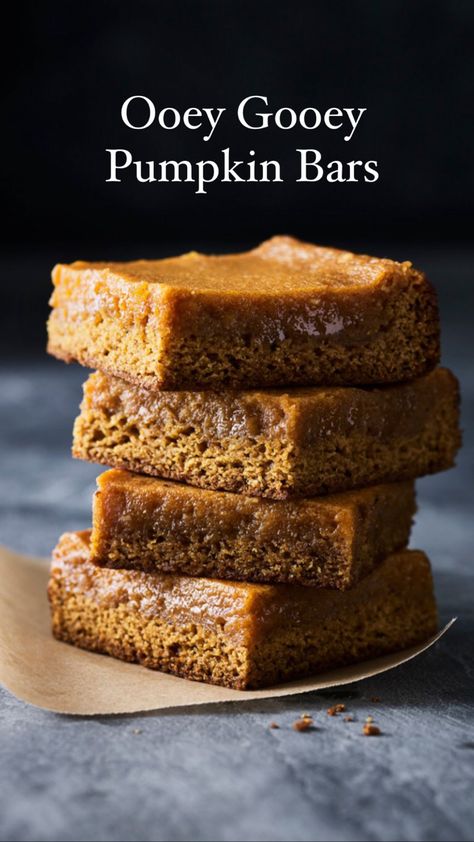 William Sonoma Pumpkin Bars, Pumpkin Ooey Gooey Bars, Gooey Pumpkin Bars, Pecan Pumpkin Butter, Fall Sweets, Autumn Treats, Pumpkin Pie Bars, William Sonoma, Autumn Recipes