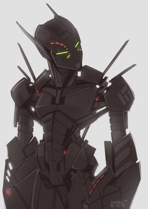 Robot Oc, Accel World, Cool Robots, Arte Robot, The Robot, Robot Design, Robots Concept, Robot Art, Robot Concept Art