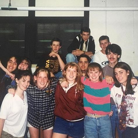 Im wearing a tie because high school was serious business. Photo rescued from the ancient archives of @loladoeshair #highschool #90sfashion #90s #throwback #blunderyears #urbanaohio #urbanahighschool #uhs #urbana #magic #magician #comedymagic #entertainment #eventprofs School In The 90s, Urbana Ohio, 80s Life, Scary Images, 90s Throwback, People Having Fun, 90s Vibes, 90s Fashion, The Magicians